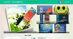 Desktop Screenshot of latestgiveaways.com