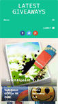 Mobile Screenshot of latestgiveaways.com